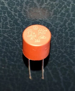 FUSIBLE 2AMPERIOS 250V PS JET382 - Imagen 1 de 3