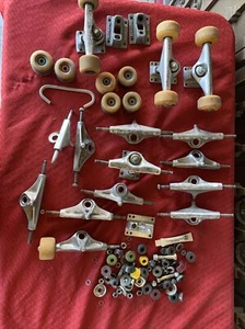 Vintage Lot Independent USA Skateboard Trucks mit Rädern verschiedene Marken - Bild 1 von 21