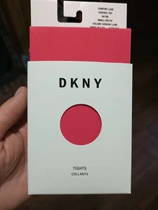 DKNY Comfort Luxe Pink Tights Women's Size Small - New - Picture 1 of 3