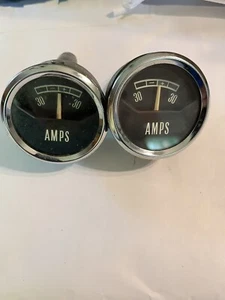 A pair of 52mm 2" Ammeter gauges fits Ford Cortina MK2 1600E (Fomoco)  - Bild 1 von 3