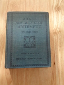 Milne's New York State Arithmetic, 2nd bk. by W.J. Milne HC 1914 - Picture 1 of 1