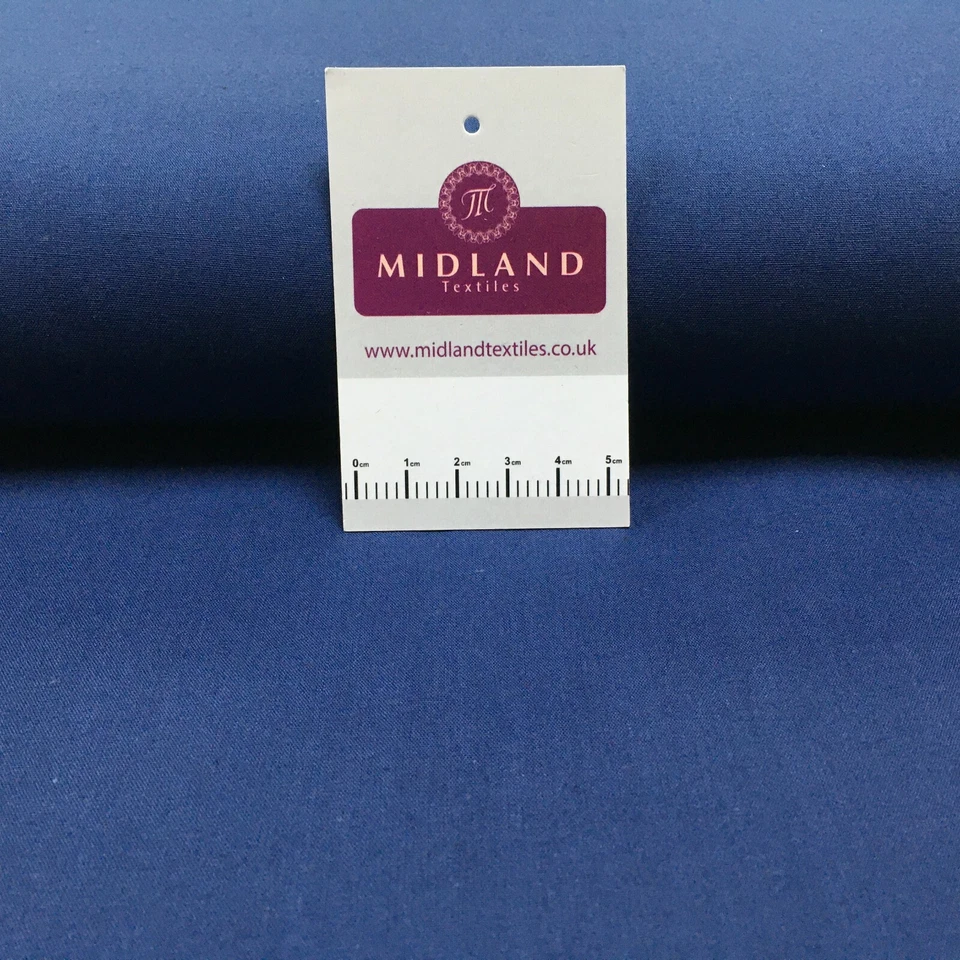 100% Cambric Egyptian Cotton Plain Poplin Fabric sold Per metre M1482 - Image 1 of 1