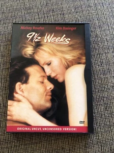 9 1/2 Weeks - Mickey Rourke (DVD, Uncut, Uncensored) Snapcase Nice! - Picture 1 of 3