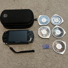 Sony PlayStation PSP 1001 Console 2GB Memory 4 Games 1 Movie No Battery Tested