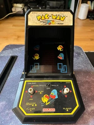 Coleco Mini Arcade PAC-MAN Videojuego Mesa Midway De Colección PROBADO FUNCIONA Foto 1 de 4