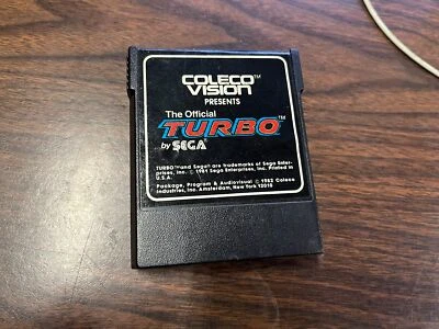 Turbo (Coleco ColecoVision) *GAME CARTRIDGE ONLY - Image 1 of 4