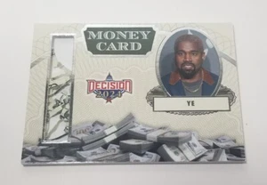 Decision 2024 Ye Money Card Silver #16 Kanye West - Picture 1 of 3