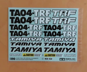 RC Tamiya Decal 49278 TA04-TRF Special Chassis Kit 2003 NEU NIB - Bild 1 von 4