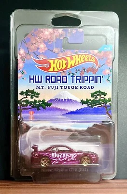 Protector Hot Wheels HW Road Trippin MT Fuji Touge Road Nissan Skyline GT-R R34  Foto 1 de 4