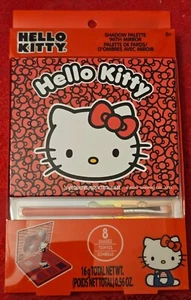 Hello Kitty Eyeshadow Palette with Mirror Brush 8 Eyeshadow Shades Age 8+ NEW - Picture 1 of 10