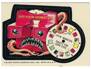 Topps Wacky Packages 1975 15ª serie 15 ver monstruo casi nuevo o/c - Imagen 1 de 1