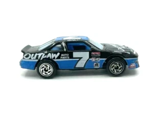Matchbox 1991 #7 Outlaw Auto Parts Pontiac Grand Prix Racing Stock NASCAR 1:66 - Picture 1 of 8