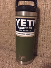 yeti rambler 18 oz olive green