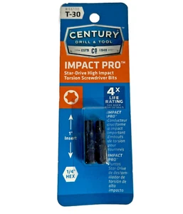 Century T-30 Impact Pro Star Drive High Impact Torsion Schraubendreher Bit 66130 - Bild 1 von 2