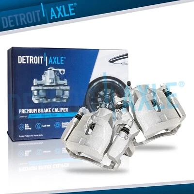 Front Brake Calipers w/ Brackets for Toyota RAV4 Mirai Matrix Scion tC iM Vibe - Image 1 of 4