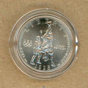 1995-S Olympic Basketball Half Dollar US Mint UNC 50C Commemorative - Picture 1 of 2