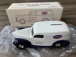 ERTL, 1/24 1940 Ford 2Dr. Panel Delivey Car Grapette Bottling Co. NIB - Picture 1 of 1