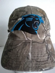 NFL Carolina Panthers Camuflado Sombrero Ajustable Correa 47 Marca OSFA - Imagen 1 de 6