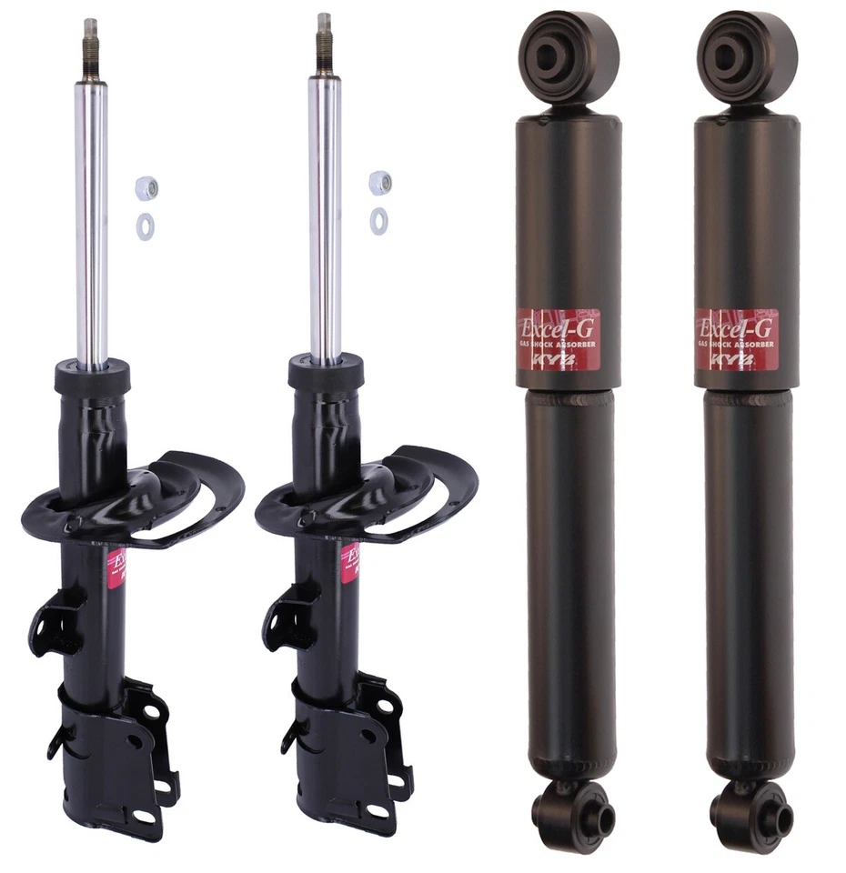 NOVO Apoio de suspensão dianteiro e amortecedores traseiros KYB Excel-G para Chrysler Town & Country Ram C/V - Imagem 1 de 1