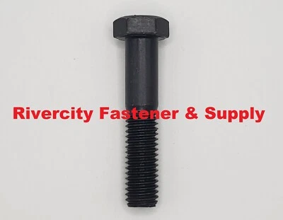 1/2-13 x 2-1/2 Hex Head Cap Screws 1/2x13 x 2.5 Bolts 1/2x13x2-1/2 Grade 8 Plain - Image 1 of 4