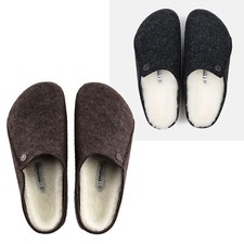 birkenstock fleece lined clogs