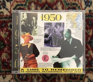 A Time to Remember CD 1950. With case. Birthday year. - Picture 1 of 3