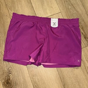 Xersion Quick Dry Women’s Layered Running Short Size 3XL Orchid - Picture 1 of 9
