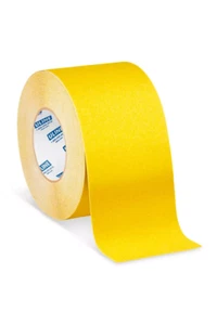 ULINE Anti-Slip Tape - 4" x 60', Yellow - S-13767 - 3 ROLLS - Picture 1 of 8