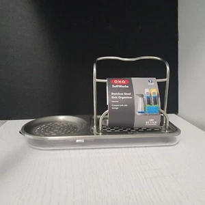 OXO Softworks Stainless Steel Sink Organizer - Picture 1 of 7