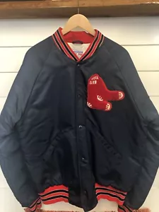 Vintage Boston Redsox Professional Satin Jacket Large Twins Enterprises - Picture 1 of 9