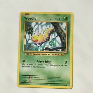 Weedle 5/108 XY Evolutions - Pokemon Card 2016 Pokémon TCG - Excellent
