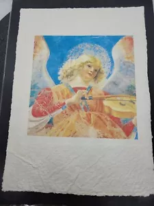 Melozza Da Forlì Angelo che Suona La Viola Riproduzione OPACA Arte Musei Vaticani - Foto 1 di 9