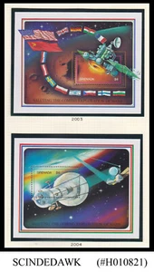 GRENADA - 1991 SALUTO COMING ESPLORAZIONE MARTE/SPAZIO - 3 MIN/SHT MNH - Foto 1 di 2