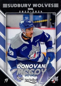 2023/24 Sudbury Wolves - DONOVAN McCOY - Picture 1 of 2