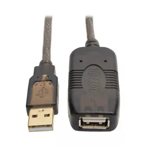 Tripp Lite 25FT USB2.0 Hi-Speed USB-A Male to USBA Female Active Extension Cable - Picture 1 of 5