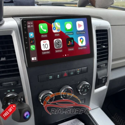 10" Pantalla Para Jeep Wrangler Chrysler Dodge Ram fit for Carplay Radio estéreo Foto 1 de 4