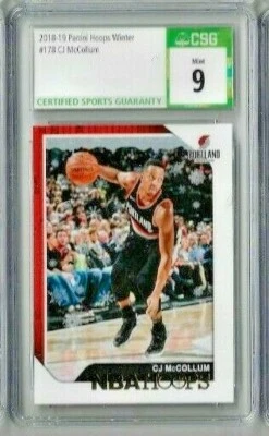 2018 -19 Panini Hoops CJ McCollum CSG 9 - Image 1 of 2