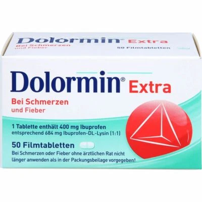 JOHNSON & JOHNSON DOLORMIN extra Filmtabletten 50 St PZN02400229
