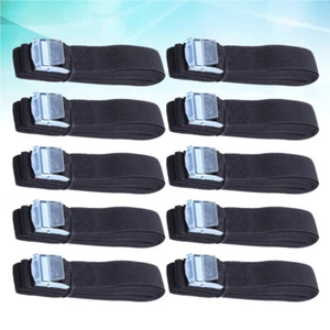 10 Pcs Cargo Straps Buckles Ratchet Tie Down Cam Lock Buckle Straps - Picture 1 of 12