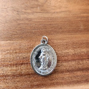 Medalla Milagrosa Madre María Santísima Madre Católica Colgante Joyería Religiosa - Imagen 1 de 6