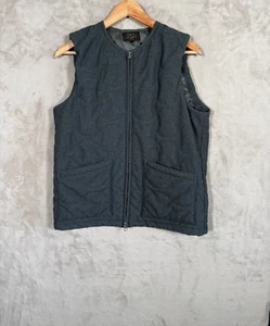 Beams Japan Quilted Vest Mens Size Medium Gray - Picture 1 of 8