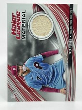 2023 Topps Update TREA TURNER Phillies Relic Bat Card Free Shipping