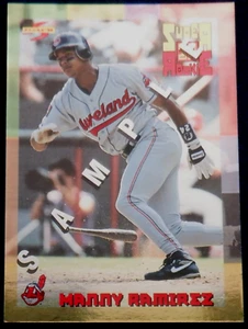 Manny Ramirez Pinnacle Score Gold parallel Sample card 582, 1994 MLB - Picture 1 of 2