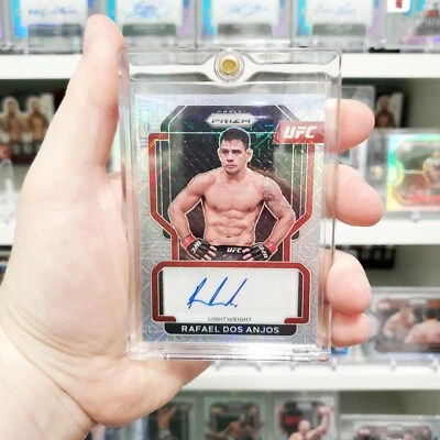 2022 Panini Prizm UFC Rafael Dos Anjos Mojo Auto /25 Signature - Image 1 of 3