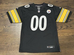 Camiseta deportiva de los Pittsburgh Steelers talla juvenil grande Nike Engineered #00 NFL FOOTBALL - Imagen 1 de 9