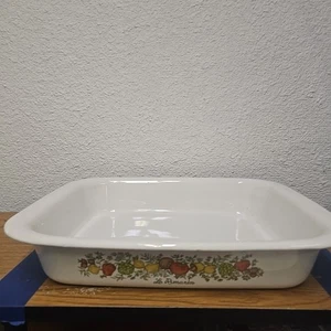 Corning Ware A-21 SPICE OF LIFE  "La Romarin" Lasagna Casserole Dish Vintage USA - Picture 1 of 23