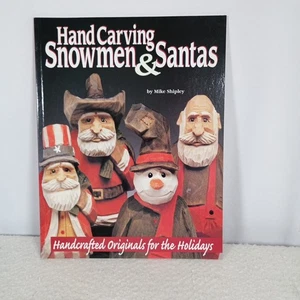 Hand Carving Snowmen and Santas Handcrafted Originals for the Holidays by Mike S - Bild 1 von 12