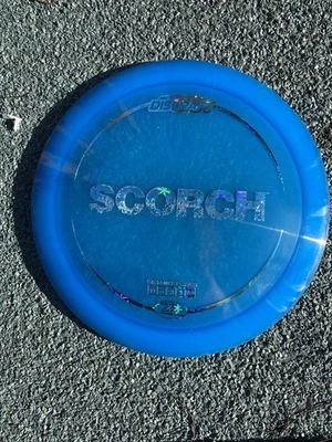 Discraft Z Scorch Blue 161g No Ink - Image 1 of 3
