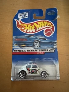 Hot Wheels 1998 Artistic License Series VW Bug 3/4 Collector #731 - Picture 1 of 2