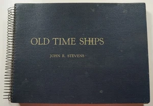 The Construction and Embellishment of Old Time Ships 1949 Stevens SIGNED #15/500 - Imagen 1 de 6